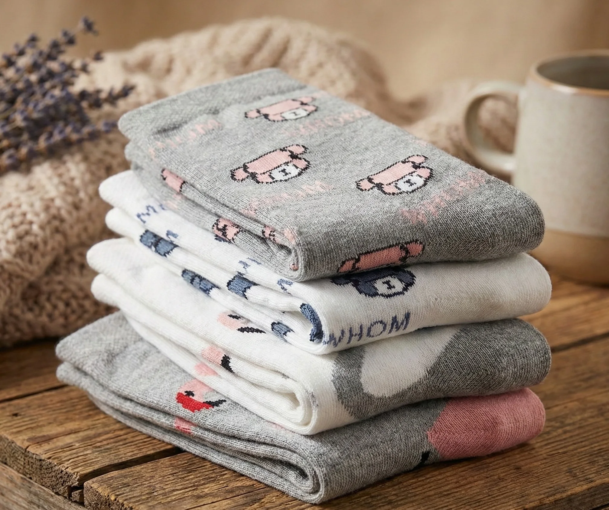 Pack Flamingo en Coton Femme