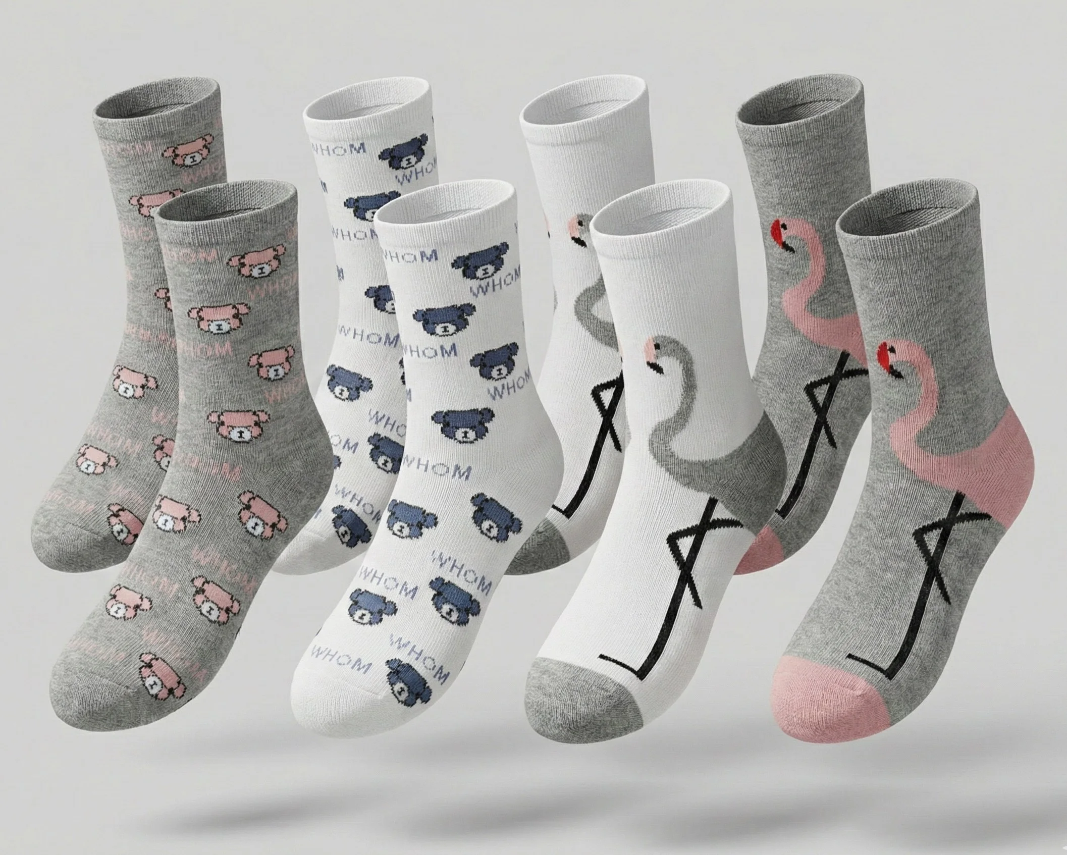 Pack Flamingo en Coton Femme