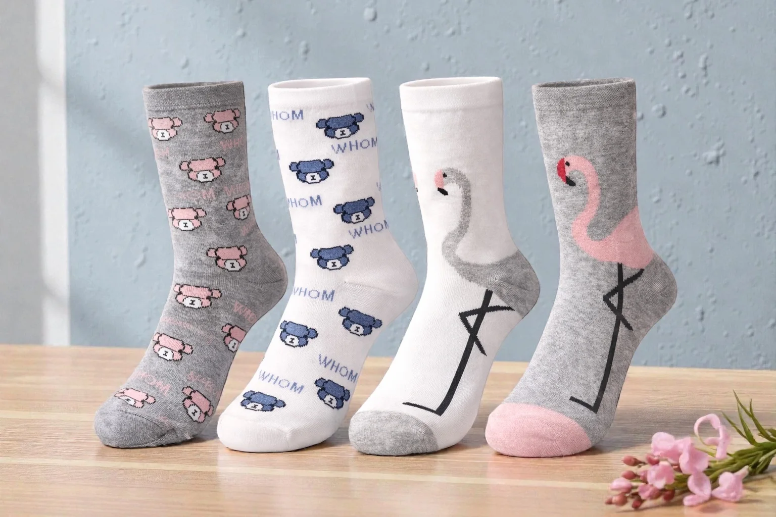 Pack Flamingo en Coton Femme