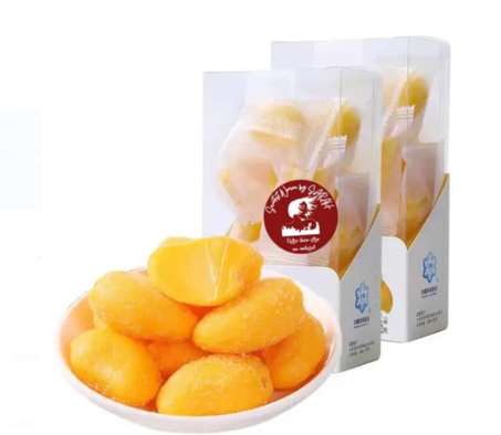 Douce yoni en forme de mangue et carré