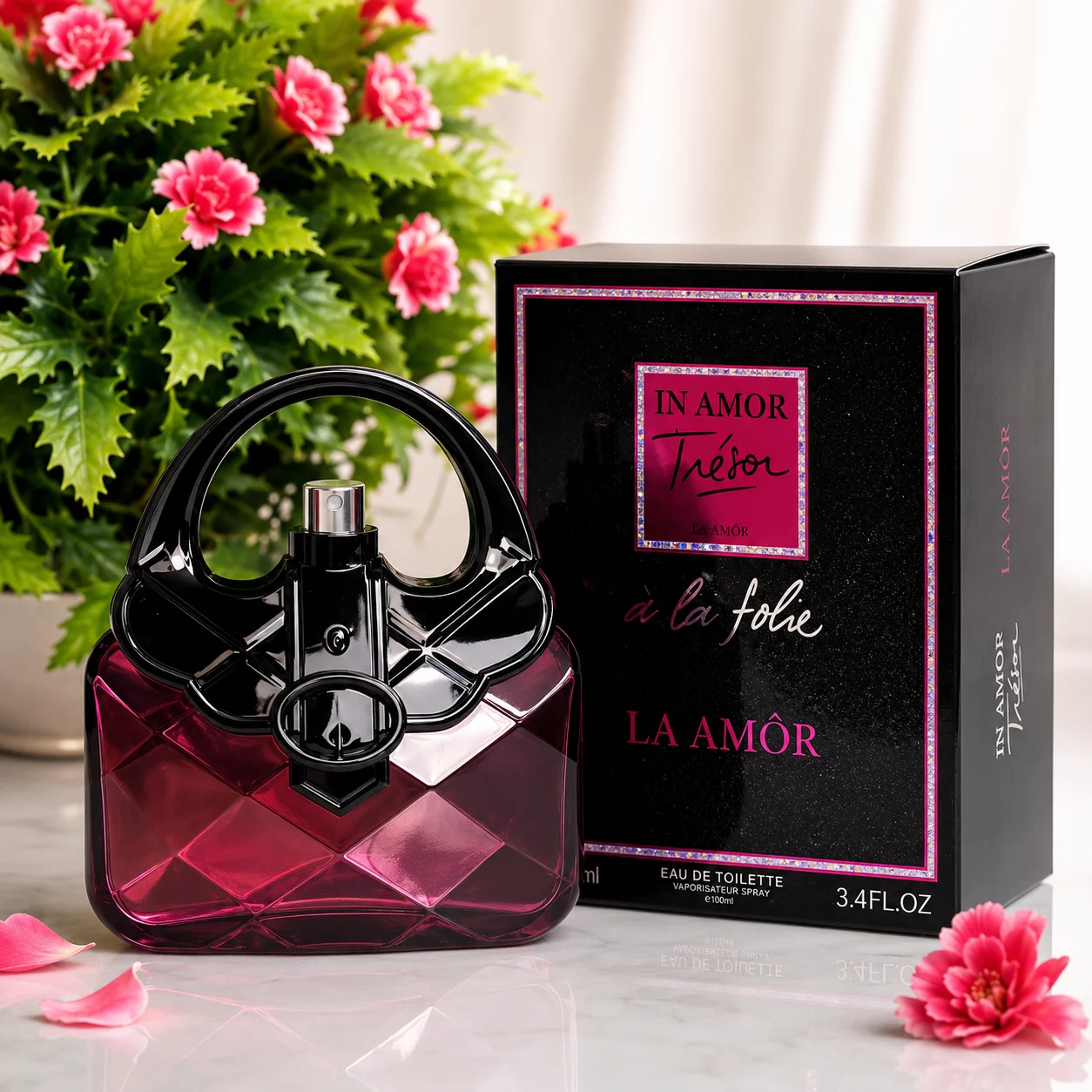 ألقي بإطلالة آسرة مع In Amor Trésor à la Folie La Amor،