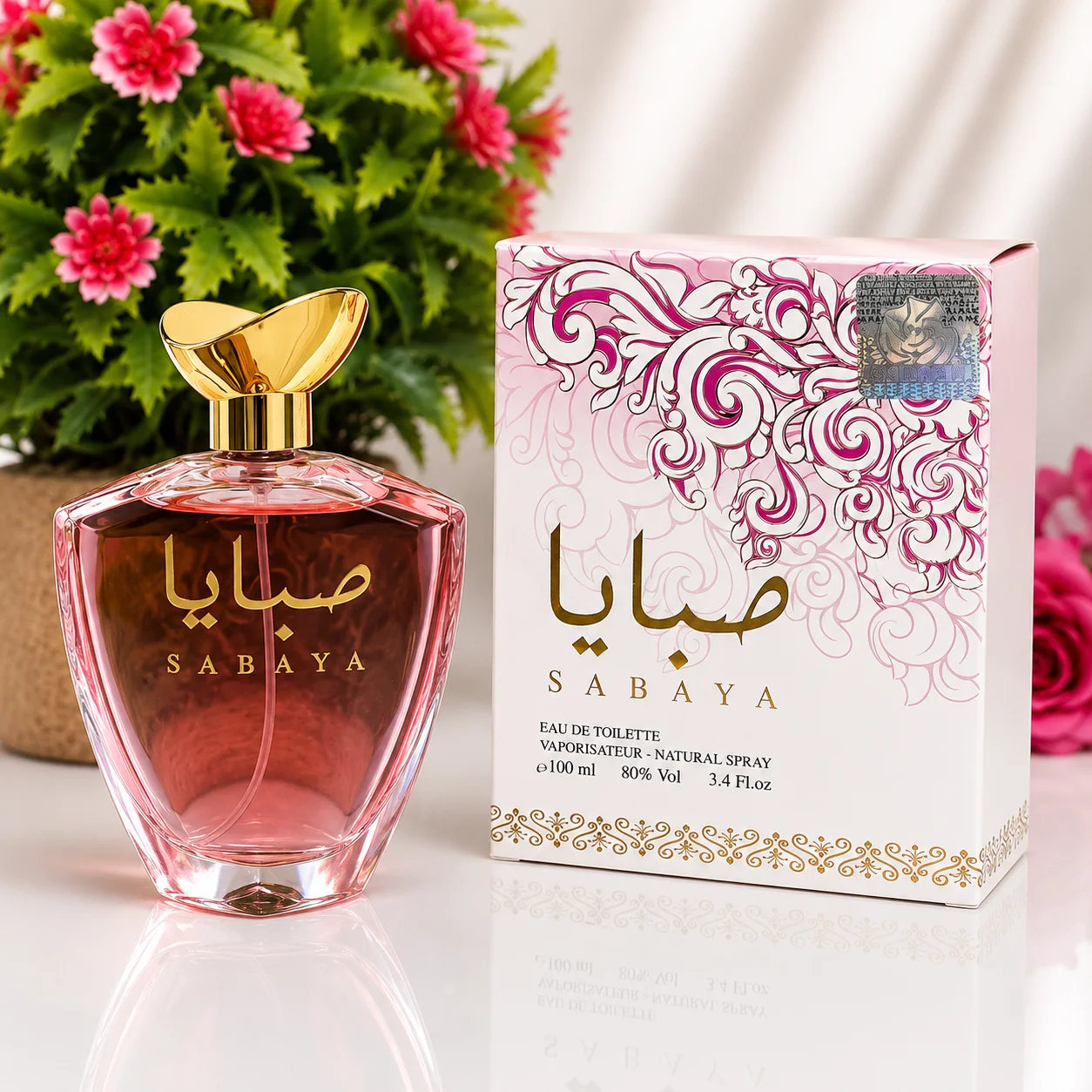 امنحي إطلالتك لمسة من الأنوثة والرقي مع Sabaya Eau de Toilette