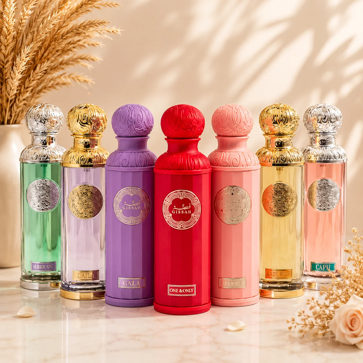 مجموعة عطور قصة (Gissah Collection) – 7 عطور فاخرة