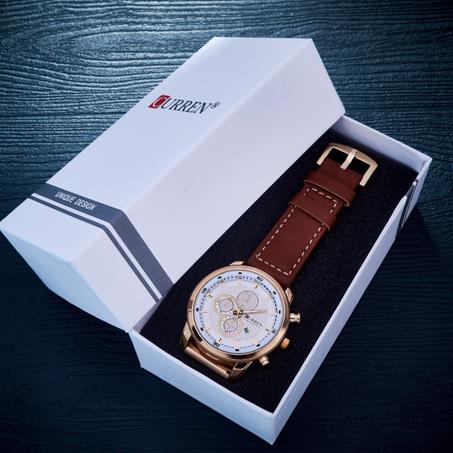 MONTRE CURREN 1 Marron