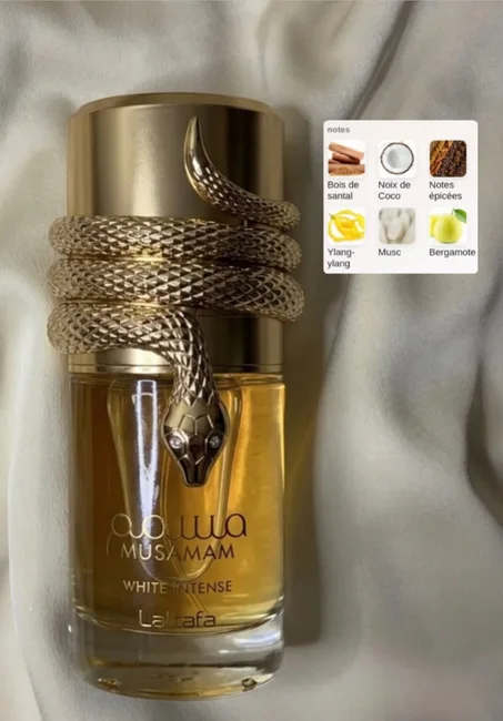 عطر مصمّم وايت إنتنس (MUSAMAM WHITE INTENSE) من شركة لطافة (Lattafa)