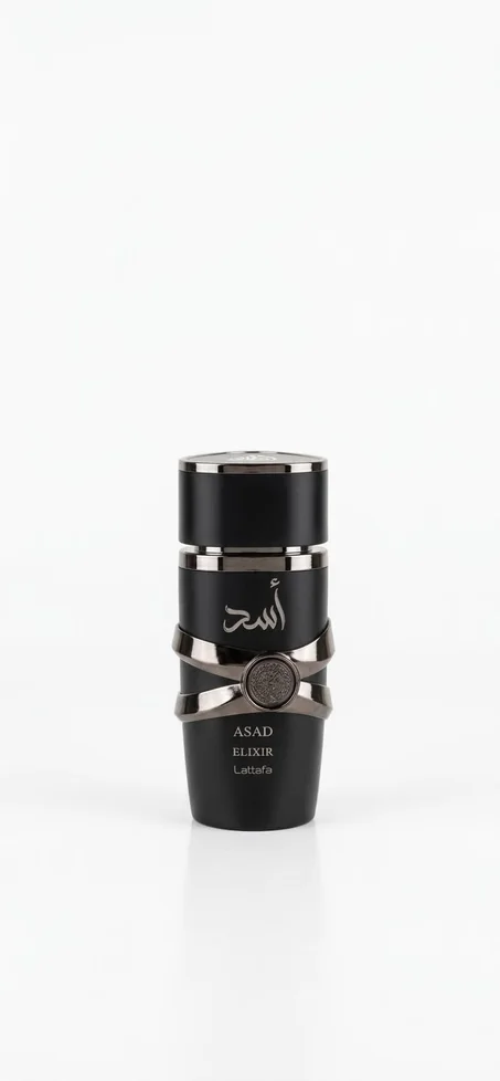عطر أسد بوربون (ASAD BOURBON) وعطر أسد إكسير (ASAD ELIXIR) من شركة لطافة (Lattafa)
