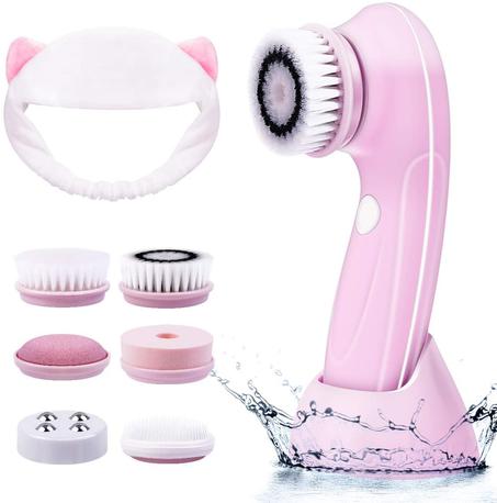 6in1 Facial Cleansing Massager - multi funtion