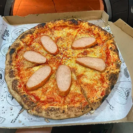 Pizza Poulet Fumé