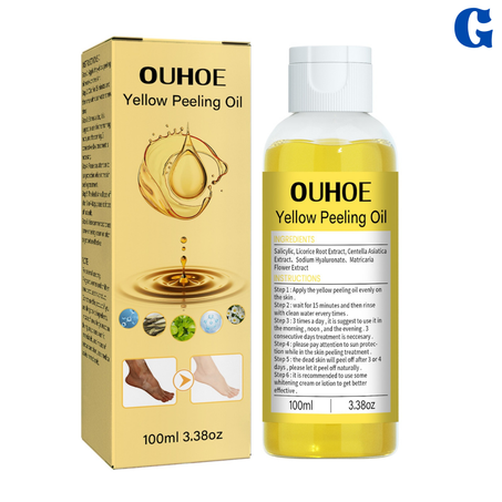 زيت التقشير الأصفر