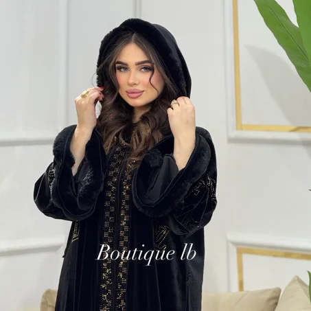 عباءة النور الشتوية ✨