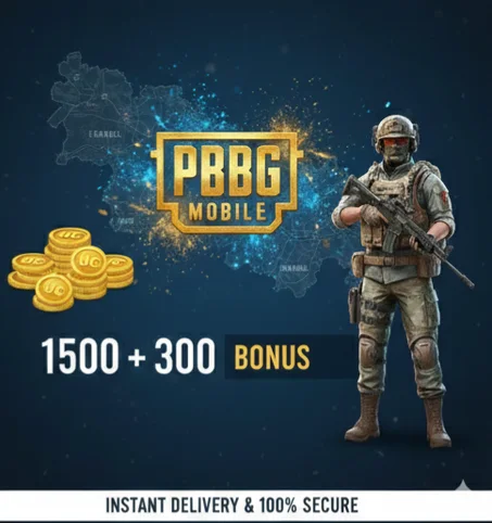 شحن شدات ببجي 1500+300uc