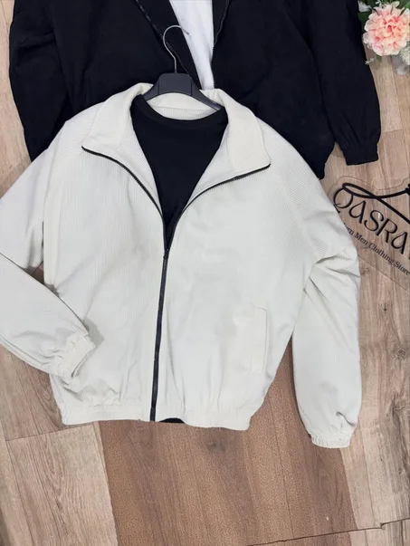 JACKET VELOUR ET TSHIRT