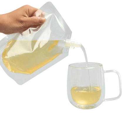 حقيبة تخزين الحبوب بسعة كبيرة (500 مل/10 قطع)