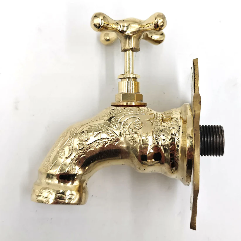 Robinet en laiton fait main - Décoration arabe andalouse | Pour fontaines de jardin ou de salle de bain