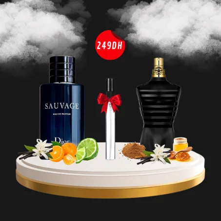 JPG le male +  sauvage LE parfum + gratuit