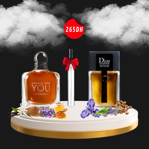 10ml you intensly + 10ml dior hoome intense +10ml gratuit