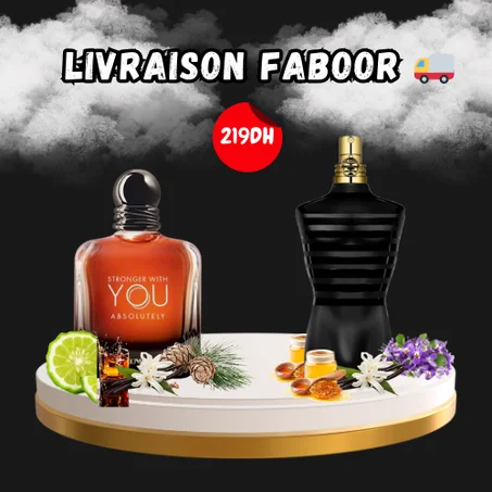 10ml absolutely + 10ml le male le parfum