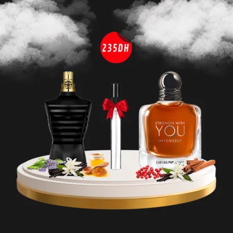 10ML YOU INTENSELY +10ML  LE MALE  + CADEAU