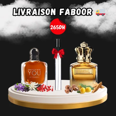 10ML INTENSELY + 10ML SCANCAL ABSOLU