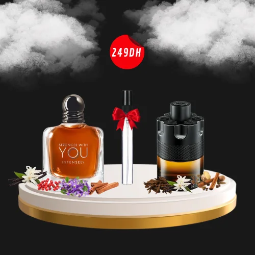 10ML Azzaro parfum + 10ml intensly + 10 ml gratuit