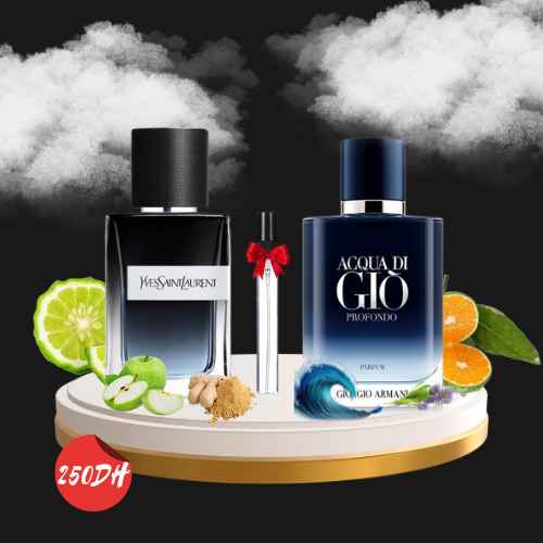 YVS edp + acqua di gio profondo + Gratuit