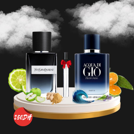 YVS edp + acqua di gio profondo + Gratuit