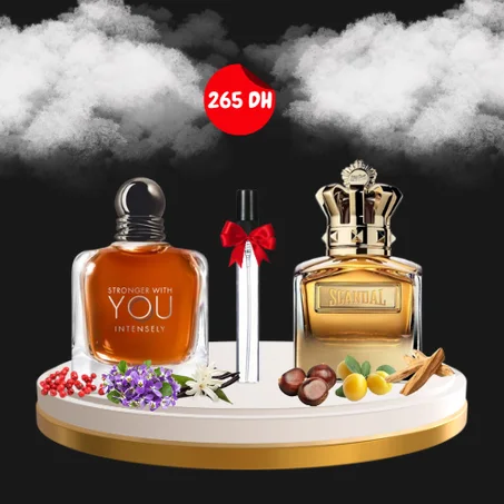 10ML INTENSELY + 10ML SCANCAL ABSOLU