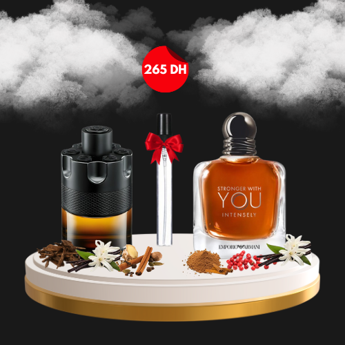 10ML Azzaro parfum + 10ml intensly + 10 ml gratuit