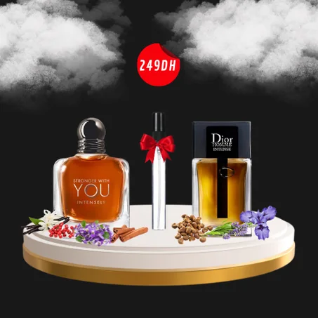 10ml you intensly + 10ml dior hoome intense +10ml gratuit