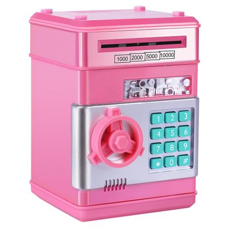 Electronic piggy bank for kids ( pink )