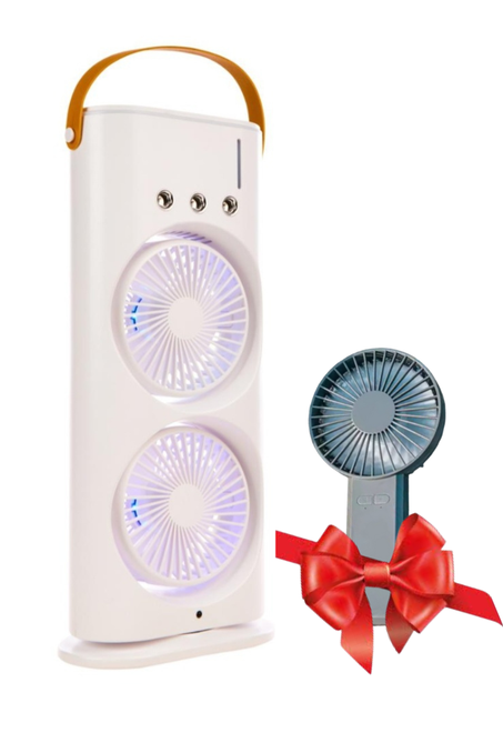 المروحة الذكية المزدوجة