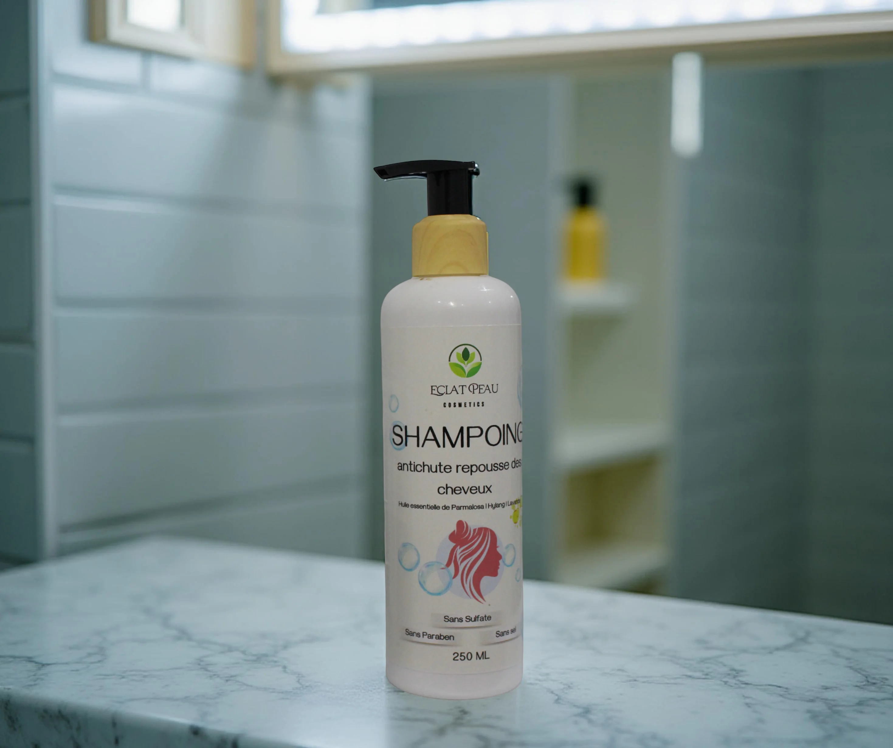 Shampoing anti chute repousse des cheveux