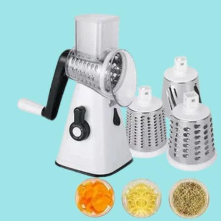 قطاعة الخضار عن بعد مع مقبض ملحقات المطبخ، خلاط الجبن، مبشرة البطاطس، أدوات الخبز، قطاعة الجبن 3 في 1