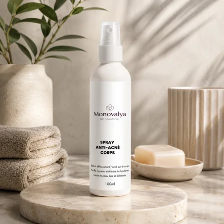 ✨ Monovalya Spray Anti-Acné Corps 💖