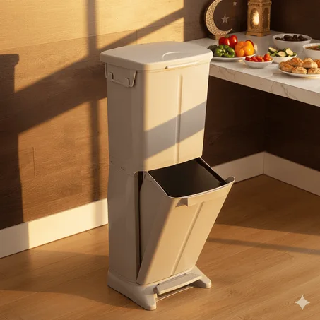 حاوية القمامة العصرية 💯