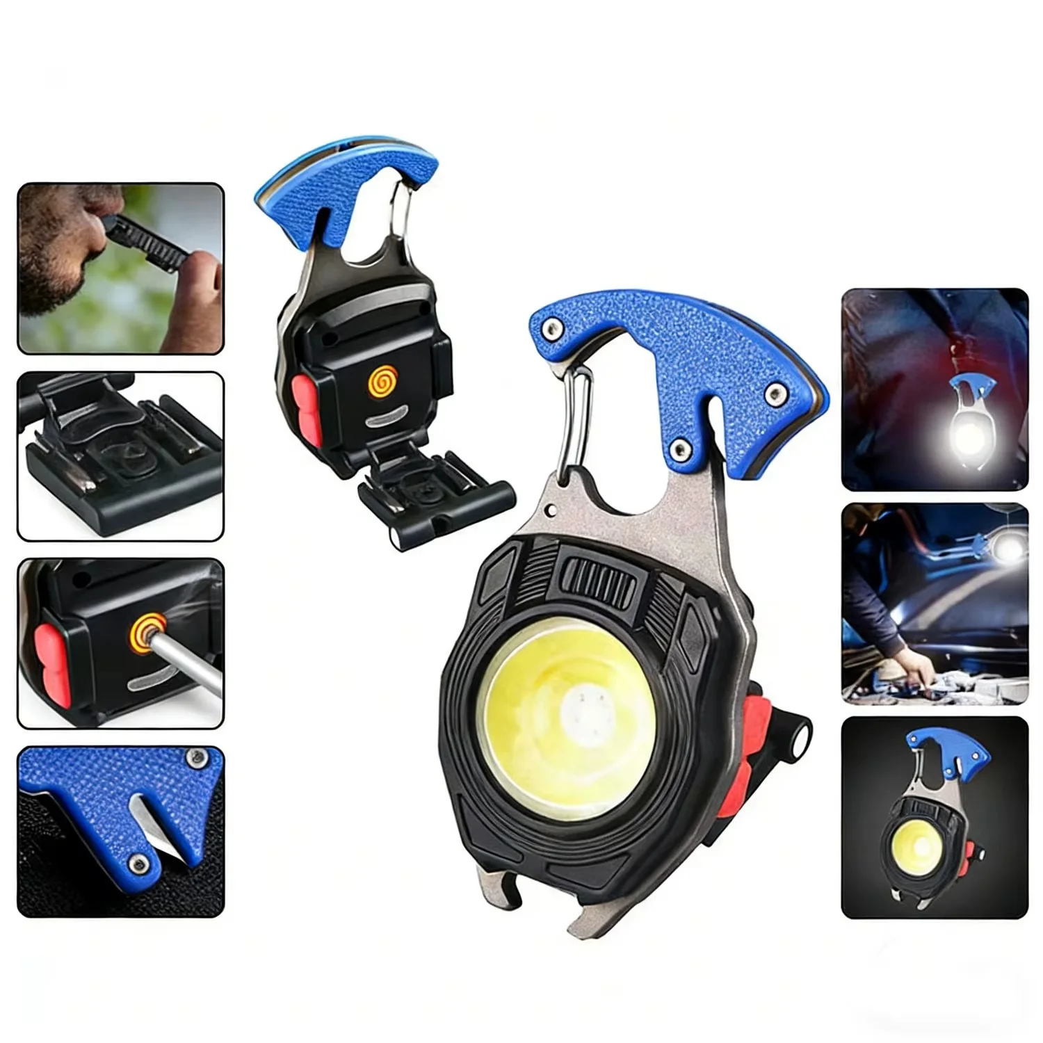 مصباح LED للمفاتيح قابل للشحن