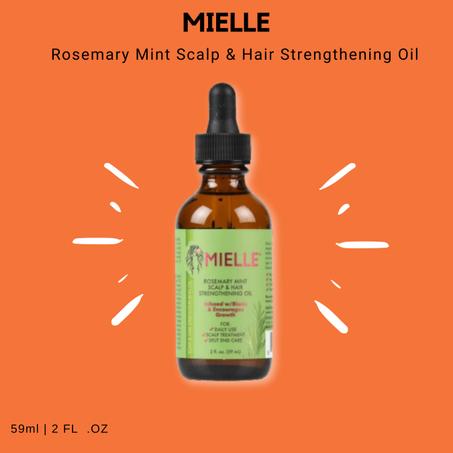 MIELLE - Rosemary Mint Scalp & Hair Strengthing Oil - 59ml