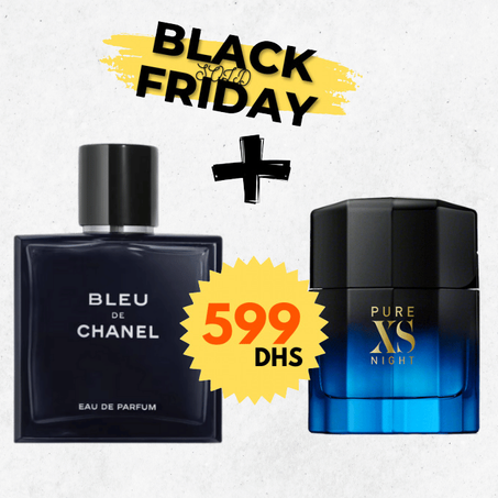 BLACK XS & BLEU DE CHANEL*