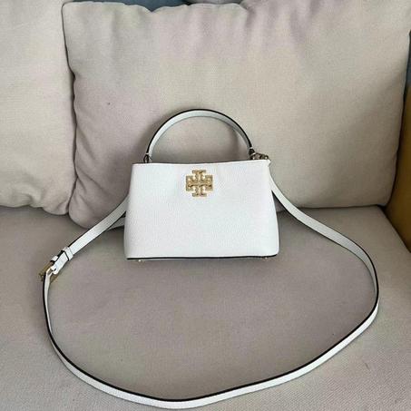 Sac TORY BURCH Britten Satchel "Blanc"