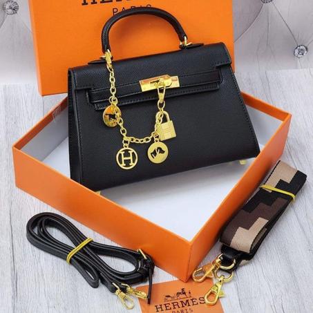 Sac HERMES Kelly 22 "Noir"