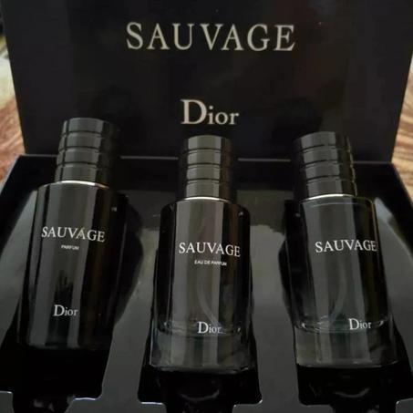 SAUVAGE Parfum Coffret cadeau pour hommes