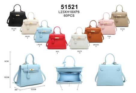 Elegante borsa in pelle