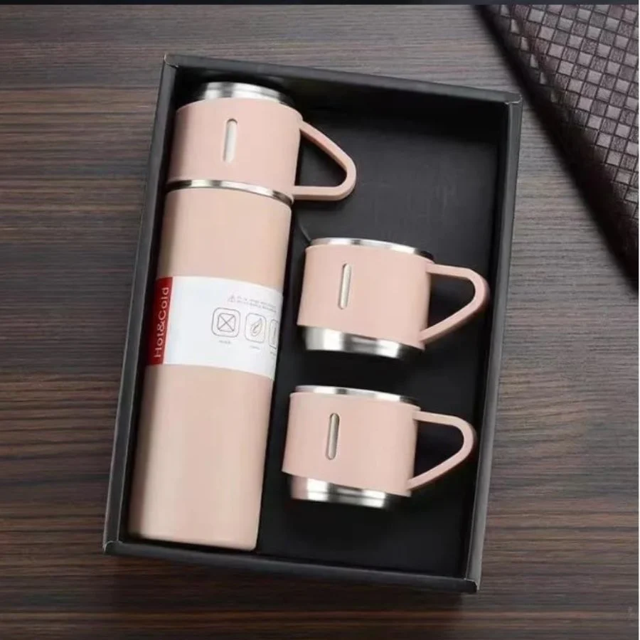 ترمس استانليس مع 3 كوب