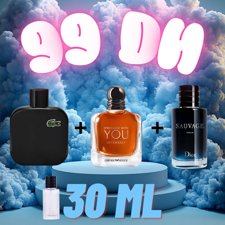 pack YOU ENTENLYE ´LACOST NOIR ´SAUVAGE