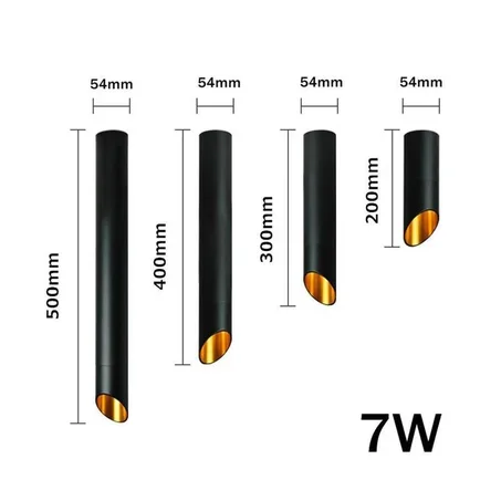 Suspension Led à Tube Long