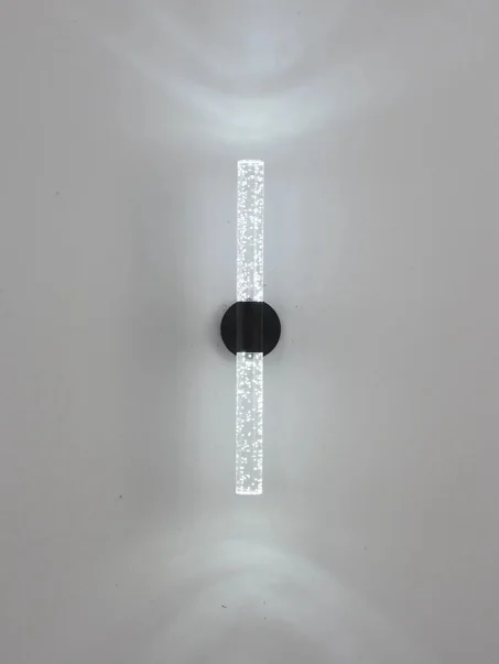 Aplique de pared LED de 14 W cristal