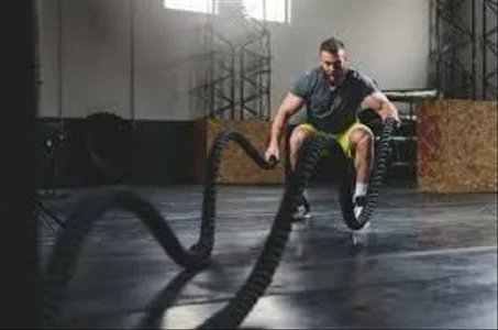 حبل رياضي لتقوية عضلات الكتف