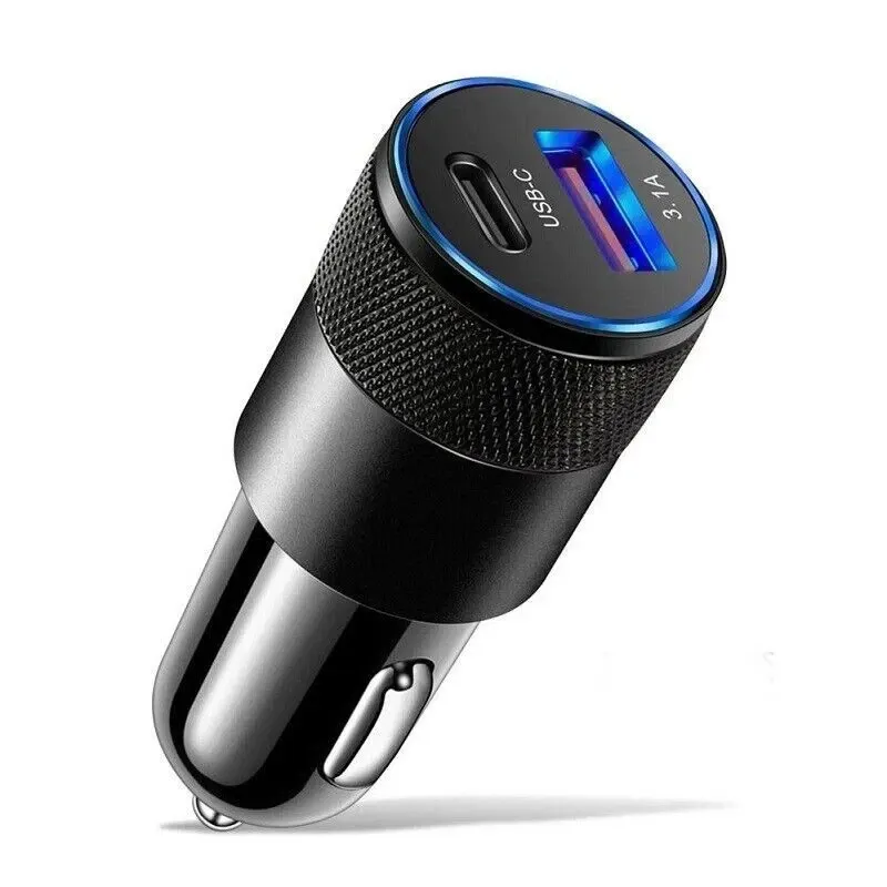 Chargeur rapide voiture USB-C