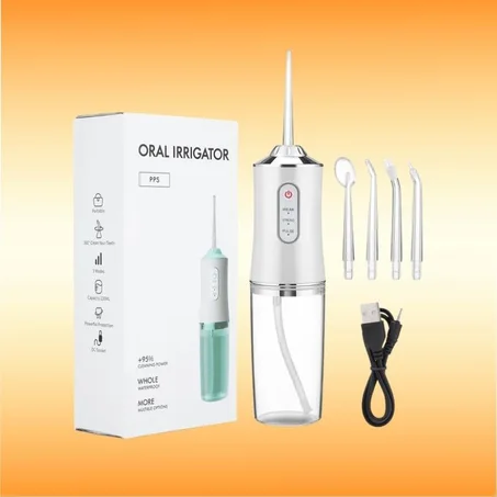 جهاز تنظيف الأسنان بالماء