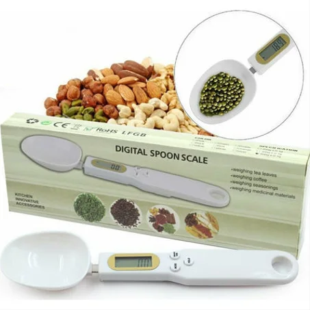 ملعقة الميزان الذكية - لضبط المقادير بدقة عالية (500g/0.1g)